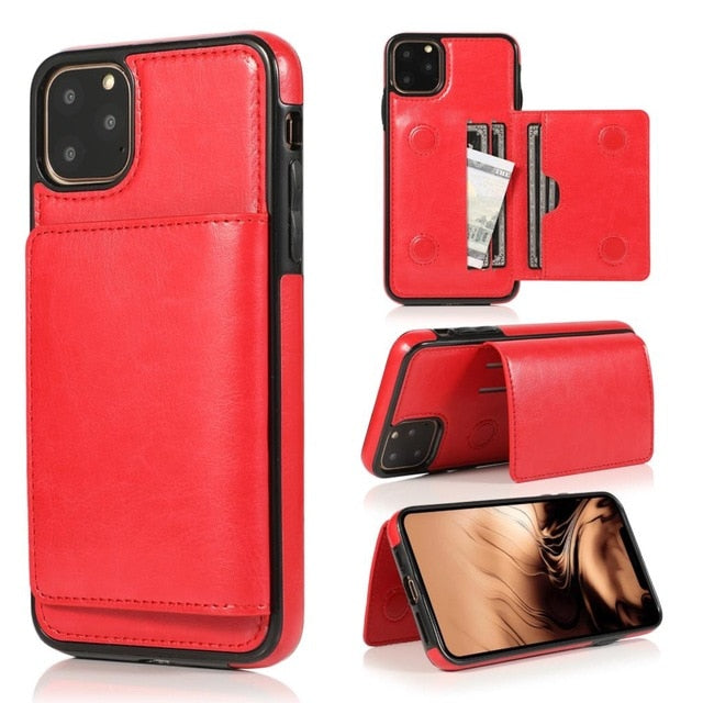 Leather Wallet  for iPhone