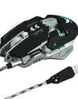 Magnus Gaming Mouse 7 Buttons Custom Weight 3200 DPI